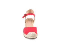 Journee Collection Womens Ashlyn Wedge Sandal - Red 11 Journee Collection Womens Ashlyn Wedge Sandal - Red -Shoe Promotion Shop US 01 102164 02