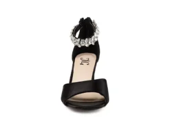 Journee Collection Womens Connor Wedge Sandal - Black -Shoe Promotion Shop US 01 102215 02