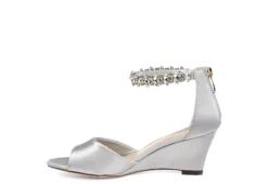 Journee Collection Womens Connor Wedge Sandal - Grey -Shoe Promotion Shop US 01 102218 03