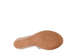 Journee Collection Womens Kedzie Wedge Sandal - Grey -Shoe Promotion Shop US 01 102267 06