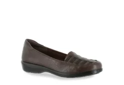 Easy Street Womens Genesis Loafer - Brown