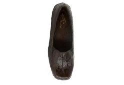 Easy Street Womens Purpose Loafer - Brown -Shoe Promotion Shop US 01 102559 05