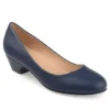 Journee Collection Womens Saar Pump - Navy 2 Journee Collection Womens Saar Pump - Navy -Shoe Promotion Shop US 01 103356 00