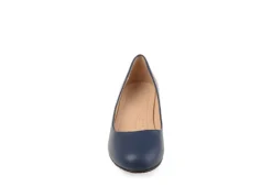 Journee Collection Womens Saar Pump - Navy -Shoe Promotion Shop US 01 103356 02