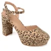 Journee Collection Womens Roslynn Platform Pump - Leopard -Shoe Promotion Shop US 01 103526 00