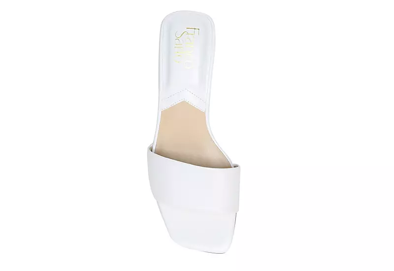 Franco Sarto Womens L-cruella Sandal - White 8 Franco Sarto Womens L-cruella Sandal - White - Image 6