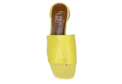 Franco Sarto Womens Loran Sandal - Lime -Shoe Promotion Shop US 01 104495 05