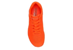 Skechers Womens Uno Sneaker - Orange -Shoe Promotion Shop US 01 104527 05