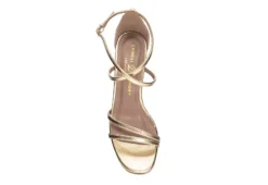 Chinese Laundry Womens Taryn Platform Sandal - Gold -Shoe Promotion Shop US 01 104977 04