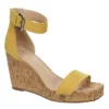 Xappeal Womens Amora Wedge Sandal - Yellow 2 Xappeal Womens Amora Wedge Sandal - Yellow -Shoe Promotion Shop US 01 105215 00