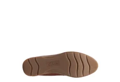 Clarks Womens Jeanette Ease Flat - Tan -Shoe Promotion Shop US 01 105282 06