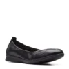Clarks Womens Jeanette Ease Flat - Black -Shoe Promotion Shop US 01 105283 00