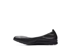 Clarks Womens Jeanette Ease Flat - Black -Shoe Promotion Shop US 01 105283 03