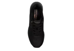 Skechers Womens Million Air Elevated Air Sneaker - Black -Shoe Promotion Shop US 01 105671 03
