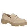 Steve Madden Womens Lawrence Loafer - Sand -Shoe Promotion Shop US 01 105712 00
