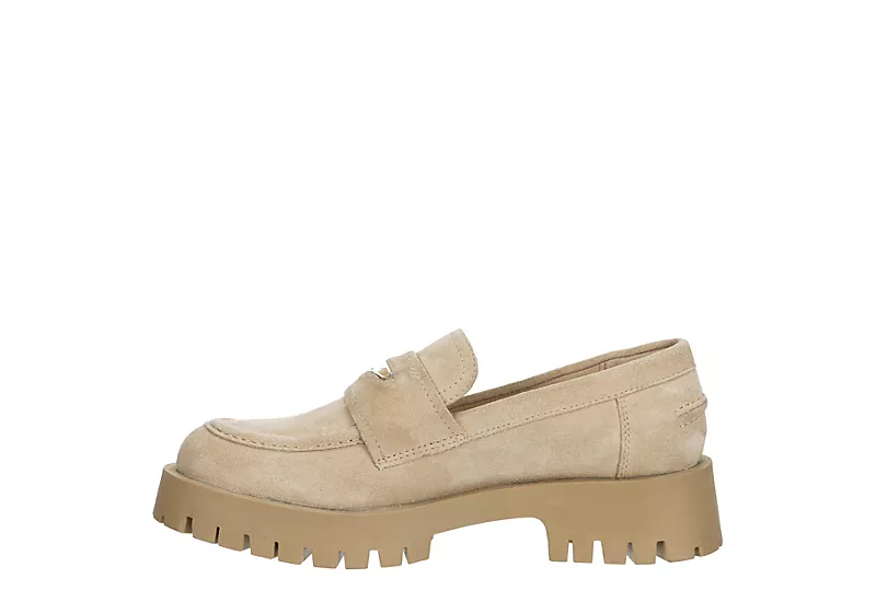 Steve Madden Womens Lawrence Loafer - Sand 6 Steve Madden Womens Lawrence Loafer - Sand - Image 4