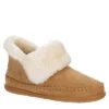 Minnetonka Womens Jule Bootie Slipper - Tan -Shoe Promotion Shop US 01 106042 00