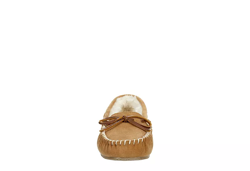 Minnetonka Womens Marj Moc Slipper - Tan 5 Minnetonka Womens Marj Moc Slipper - Tan - Image 3