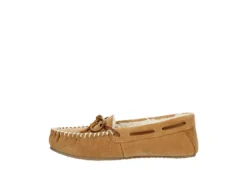Minnetonka Womens Marj Moc Slipper - Tan 12 Minnetonka Womens Marj Moc Slipper - Tan -Shoe Promotion Shop US 01 106044 03