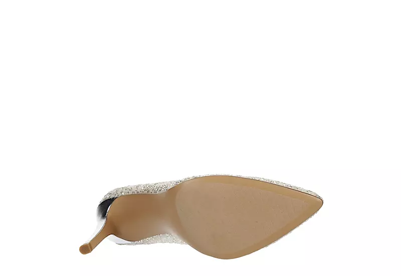 Michael By Michael Shannon Womens Rochelle Pump - Silver 9 Michael By Michael Shannon Womens Rochelle Pump - Silver - Image 7