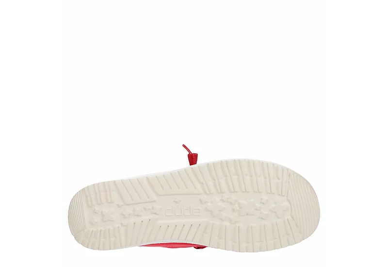 Heydude Womens Wendy Slip On Sneaker - Red 9 Heydude Womens Wendy Slip On Sneaker - Red - Image 7