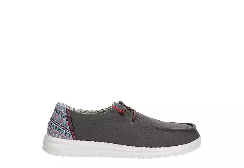 Heydude Womens Wendy Slip On Sneaker - Grey 4 Heydude Womens Wendy Slip On Sneaker - Grey - Image 2
