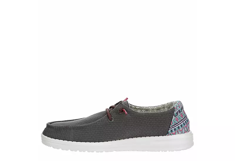 Heydude Womens Wendy Slip On Sneaker - Grey 6 Heydude Womens Wendy Slip On Sneaker - Grey - Image 4