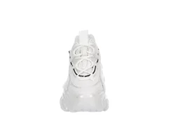 Steve Madden Womens Ecker Sneaker - White -Shoe Promotion Shop US 01 106176 02