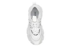 Steve Madden Womens Ecker Sneaker - White -Shoe Promotion Shop US 01 106176 05