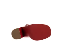 Steve Madden Womens Twice Pump - Red -Shoe Promotion Shop US 01 106225 06