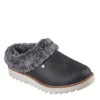 Skechers Womens Mountain Kiss Winter Rock Slipper - Dark Grey -Shoe Promotion Shop US 01 106226 00