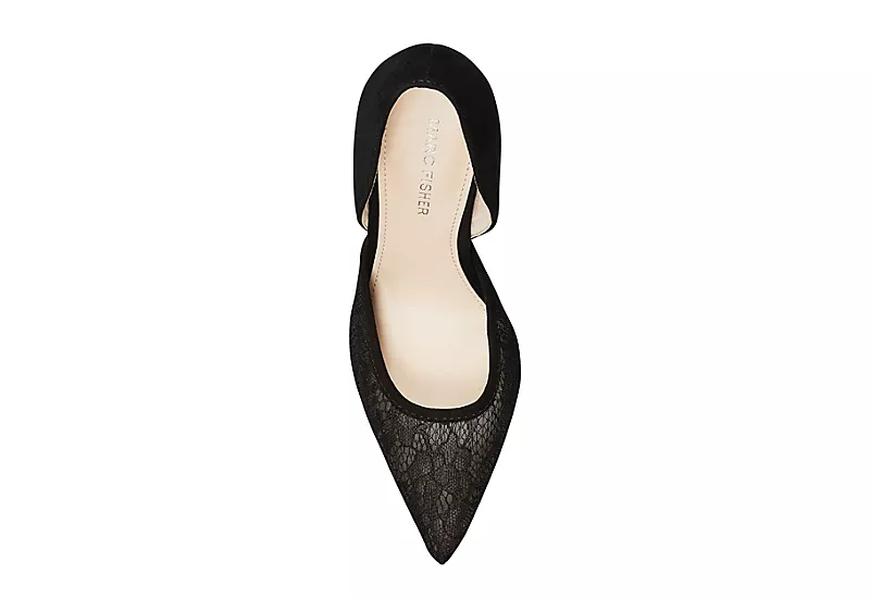 Marc Fisher Womens Christey Pump - Black 6 Marc Fisher Womens Christey Pump - Black - Image 4