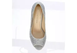 Adrienne Vittadini Womens Gervin Pump - Silver -Shoe Promotion Shop US 01 106399 05