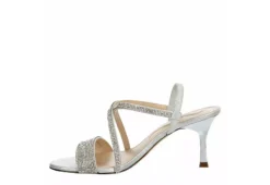 N By Nina Womens Lourdes Sandal - Silver -Shoe Promotion Shop US 01 106400 03