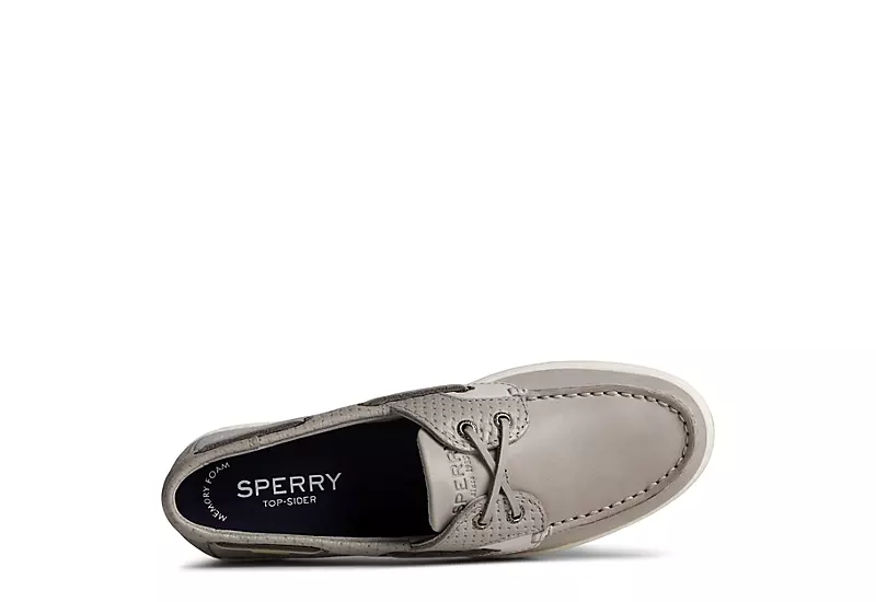 Sperry Womens Coastfish 2-eye Boat Shoe - Grey 7 Sperry Womens Coastfish 2-eye Boat Shoe - Grey - Image 5