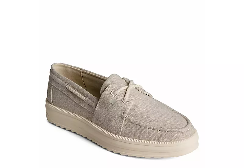 Sperry Womens Cruise Plushstep Boat Shoe - Natural 3 Sperry Womens Cruise Plushstep Boat Shoe - Natural
