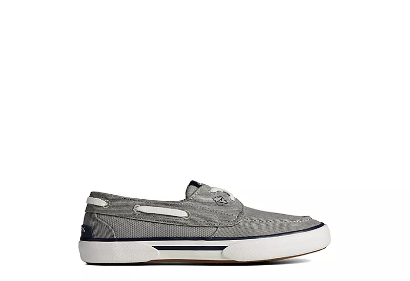 Sperry Womens Pier Wave Boat Slip On Sneaker - Grey 4 Sperry Womens Pier Wave Boat Slip On Sneaker - Grey - Image 2