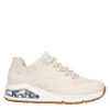 Skechers Womens Uno 2 Sneaker - Off White -Shoe Promotion Shop US 01 106839 00