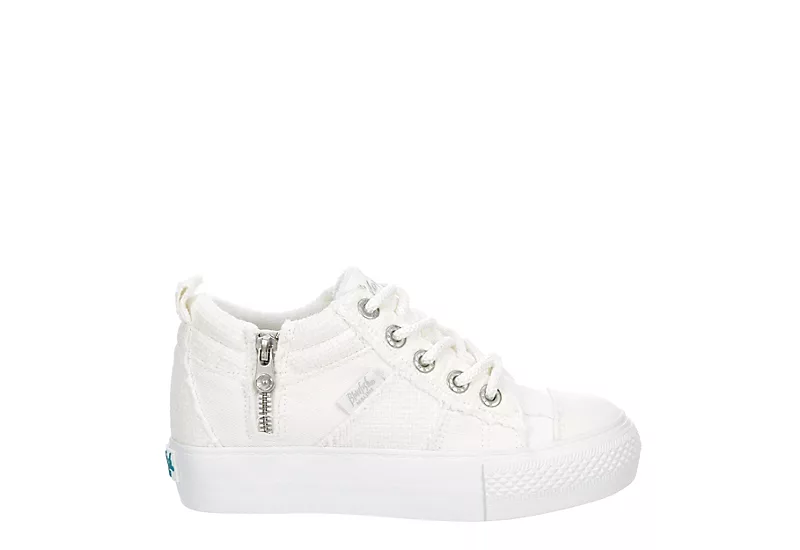 Blowfish Womens Megan Slip On Wedge Sneaker - White 4 Blowfish Womens Megan Slip On Wedge Sneaker - White - Image 2