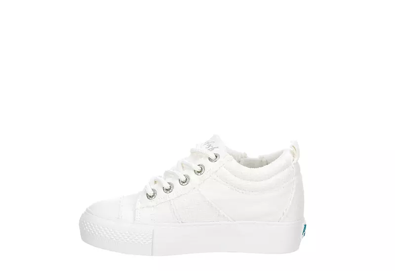 Blowfish Womens Megan Slip On Wedge Sneaker - White 6 Blowfish Womens Megan Slip On Wedge Sneaker - White - Image 4
