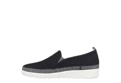 Skechers Womens Flexpadrille Hi Pleasant Harmony Slip On Sneaker - Black -Shoe Promotion Shop US 01 106897 02