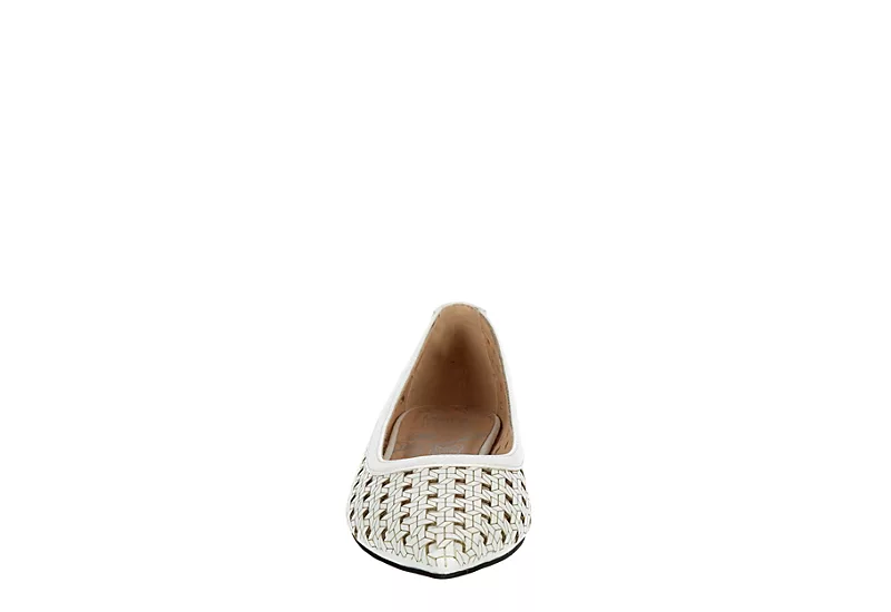 Mootsies Tootsies Womens Akshy Flat - White 5 Mootsies Tootsies Womens Akshy Flat - White - Image 3
