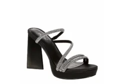 Limelight Womens Leith Platform Sandal - Black
