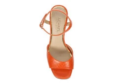 Michael By Michael Shannon Womens Seren Sandal - Orange -Shoe Promotion Shop US 01 107012 05