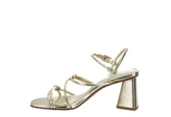 Michael By Michael Shannon Womens Tristan Sandal - Gold -Shoe Promotion Shop US 01 107018 03