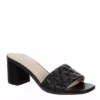 Michael By Michael Shannon Womens Riya Slide Sandal - Black -Shoe Promotion Shop US 01 107029 00