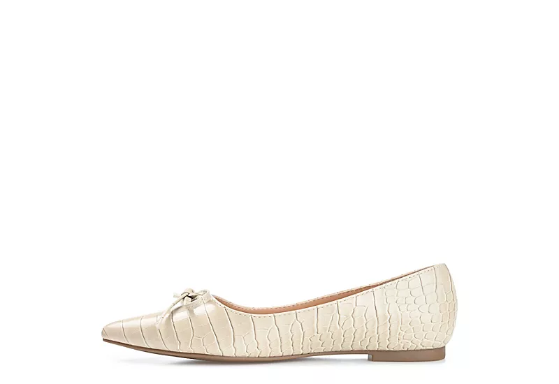 Journee Collection Womens Devalyn Flat - Stone 6 Journee Collection Womens Devalyn Flat - Stone - Image 4