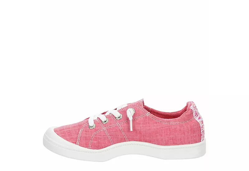 Roxy Womens Bayshore Plus Slip On Sneaker - Pink 6 Roxy Womens Bayshore Plus Slip On Sneaker - Pink - Image 4