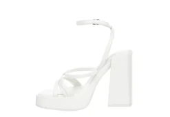 Madden Girl Womens Aces Platform Sandal - White -Shoe Promotion Shop US 01 107543 03