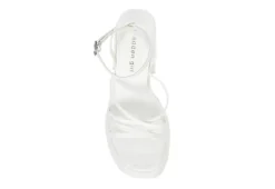 Madden Girl Womens Aces Platform Sandal - White -Shoe Promotion Shop US 01 107543 05